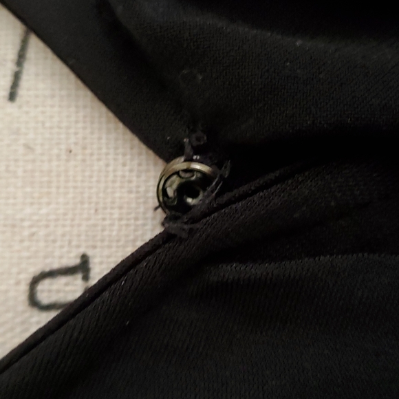 NY Collection ruffled black maxi dress - Picture 6 of 11